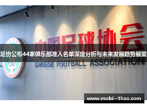 足协公布44家俱乐部准入名单深度分析与未来发展趋势展望 足协公布44家俱乐部准入名单深度分析与未来发展趋势展望