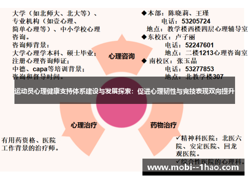 运动员心理健康支持体系建设与发展探索：促进心理韧性与竞技表现双向提升